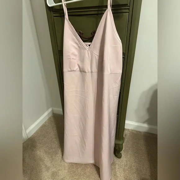 Pink Maxi Dress with ruffles NWT - Picture 14 of 16
